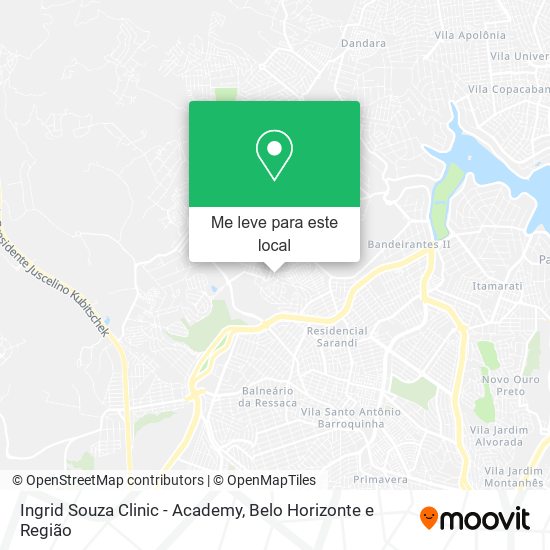 Ingrid Souza Clinic - Academy mapa