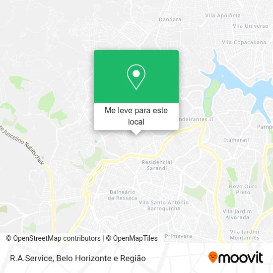R.A.Service mapa