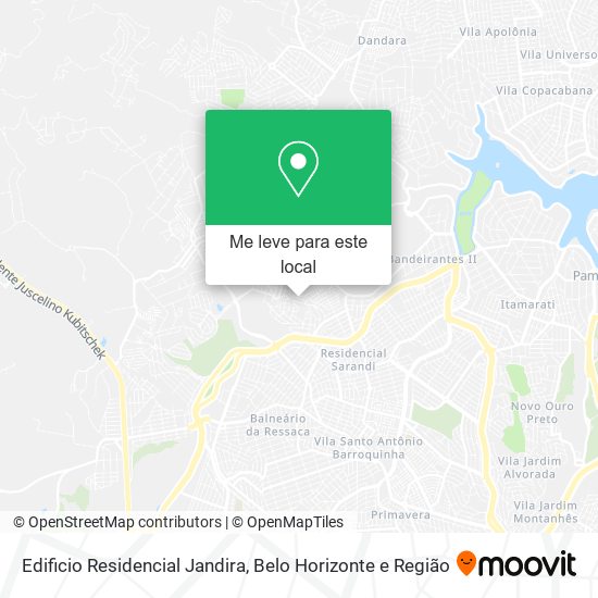 Edificio Residencial Jandira mapa