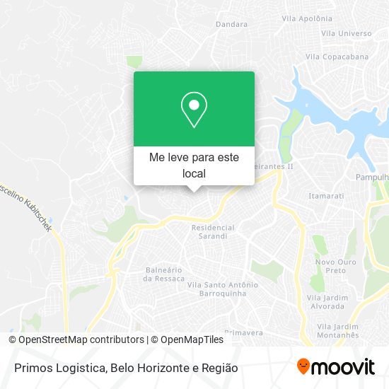 Primos Logistica mapa
