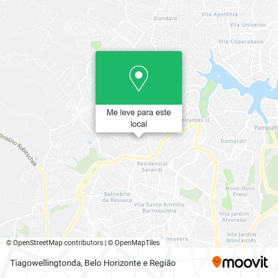 Tiagowellingtonda mapa