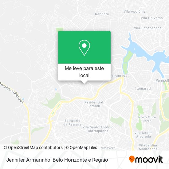 Jennifer Armarinho mapa