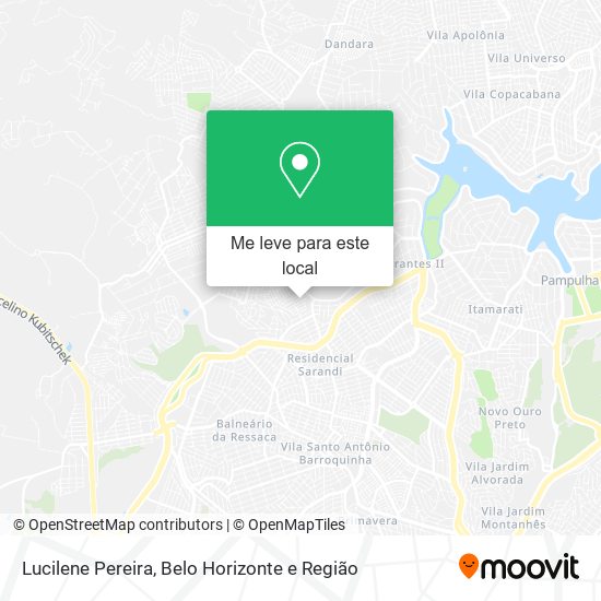 Lucilene Pereira mapa