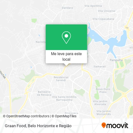 Graan Food mapa