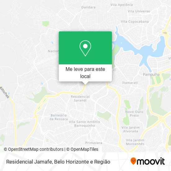 Residencial Jamafe mapa