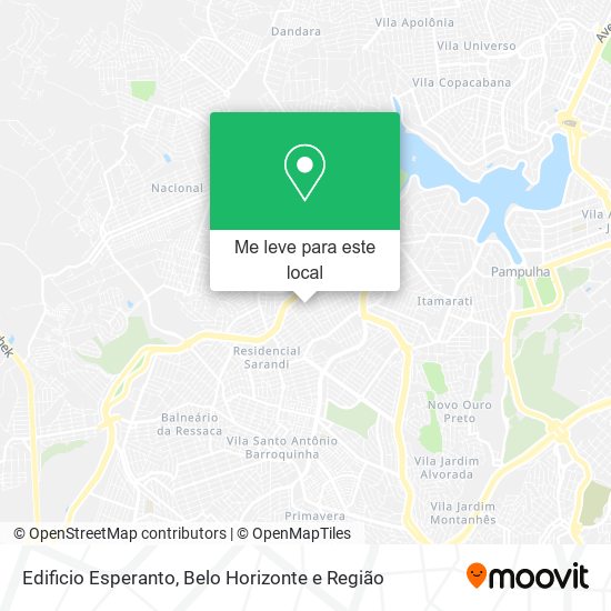 Edificio Esperanto mapa