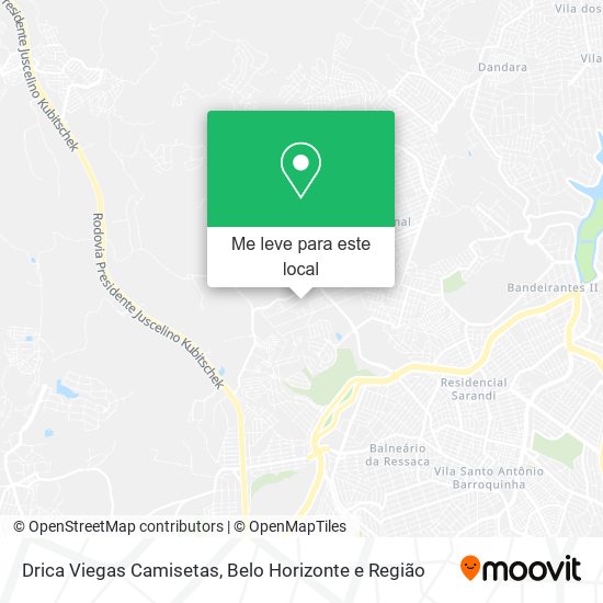 Drica Viegas Camisetas mapa