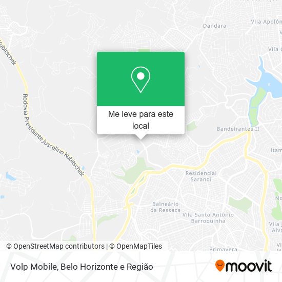 Volp Mobile mapa