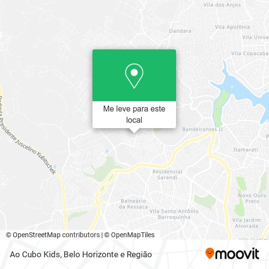 Ao Cubo Kids mapa