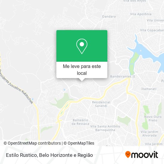 Estilo Rustico mapa