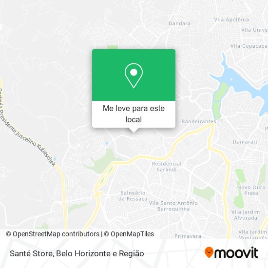 Santé Store mapa