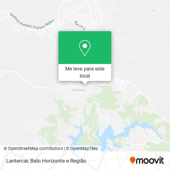 Lantercar mapa