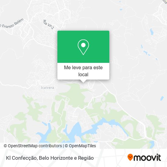 Kl Confecção mapa