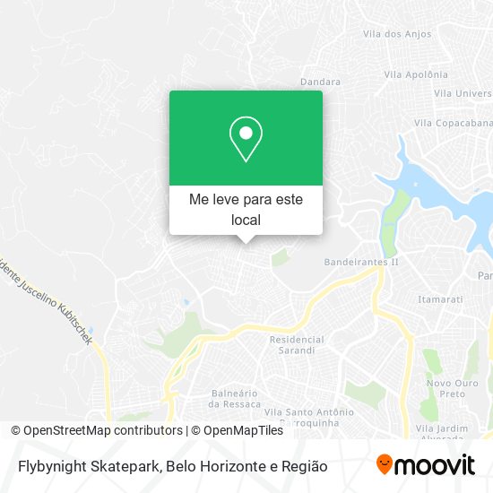 Flybynight Skatepark mapa