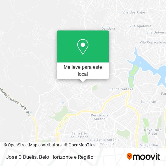 José C Duelis mapa