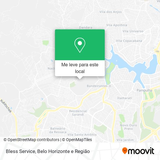 Bless Service mapa