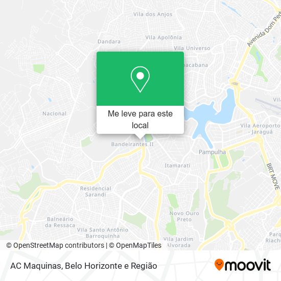 AC Maquinas mapa