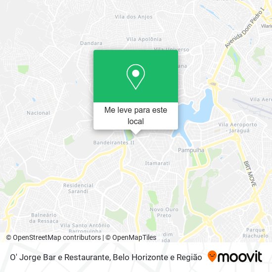 O' Jorge Bar e Restaurante mapa