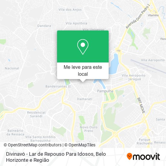 Divinavó - Lar de Repouso Para Idosos mapa