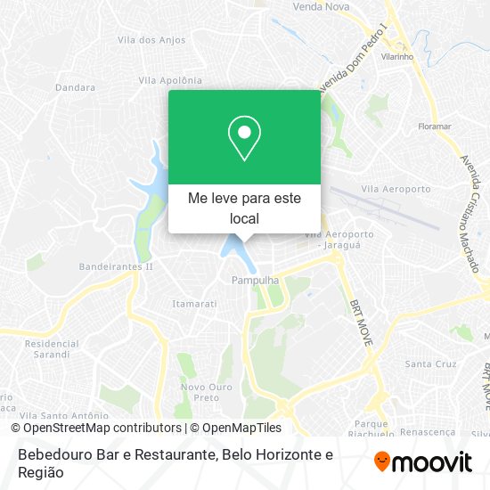 Bebedouro Bar e Restaurante mapa
