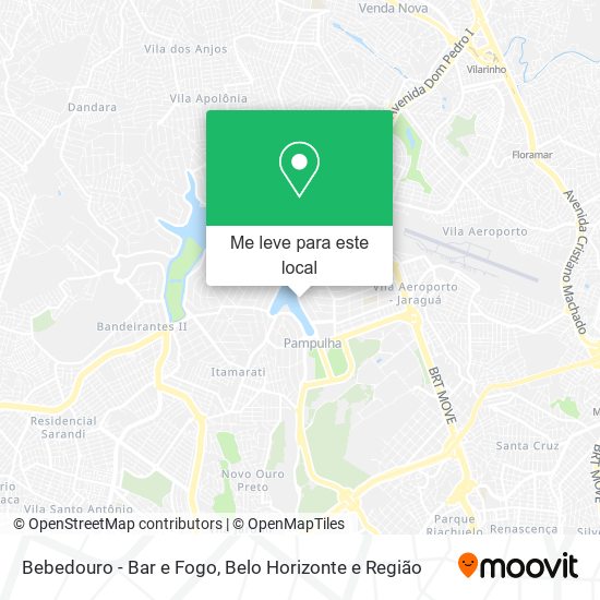 Bebedouro - Bar e Fogo mapa