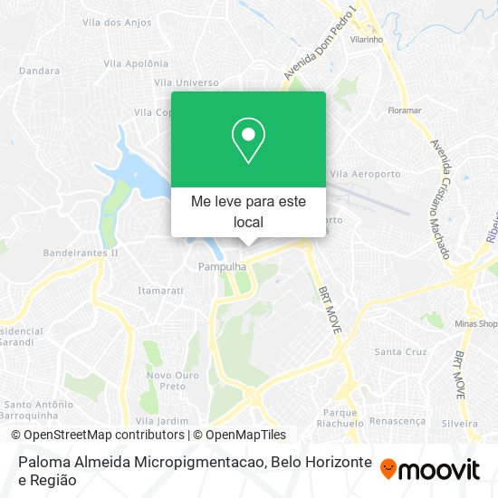 Paloma Almeida Micropigmentacao mapa