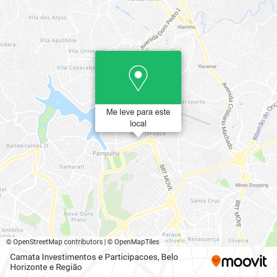 Camata Investimentos e Participacoes mapa