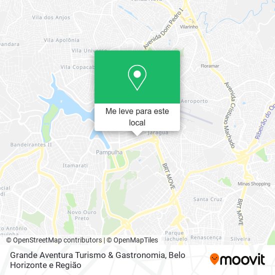 Grande Aventura Turismo & Gastronomia mapa