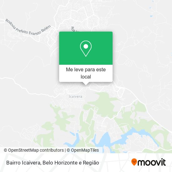 Bairro Icaivera mapa