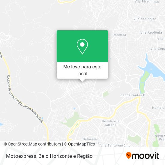 Motoexpress mapa