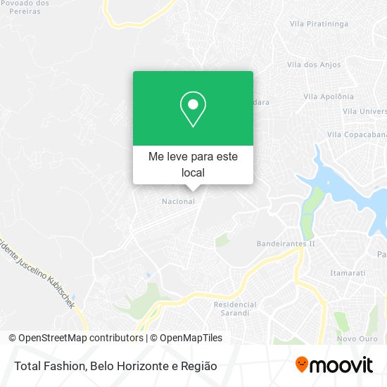 Total Fashion mapa