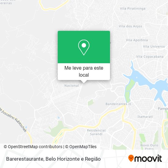 Barerestaurante mapa