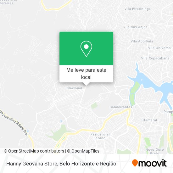 Hanny Geovana Store mapa