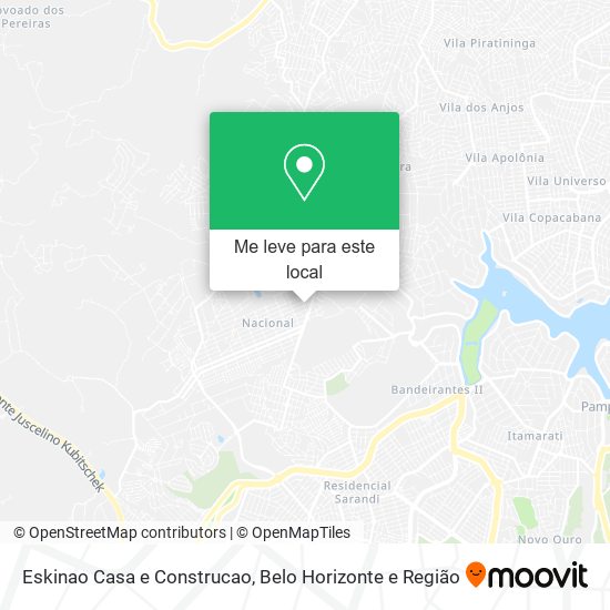 Eskinao Casa e Construcao mapa