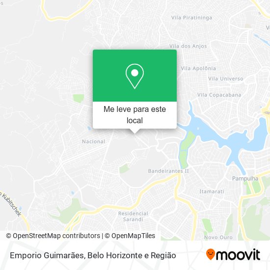 Emporio Guimarães mapa