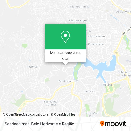 Sabrinadimas mapa