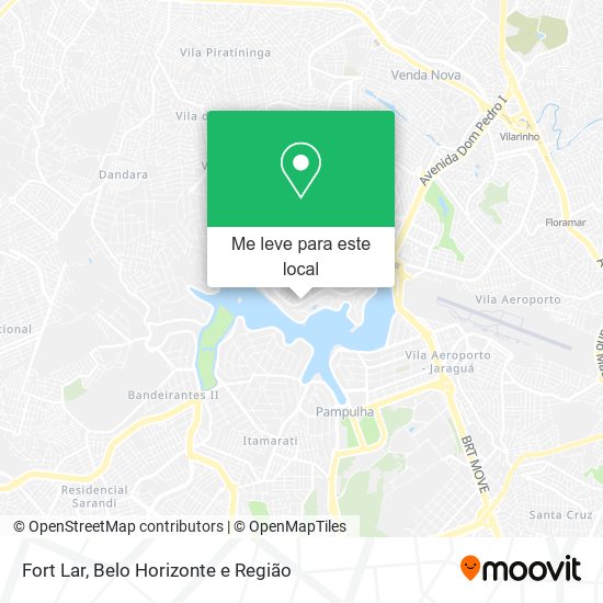 Fort Lar mapa