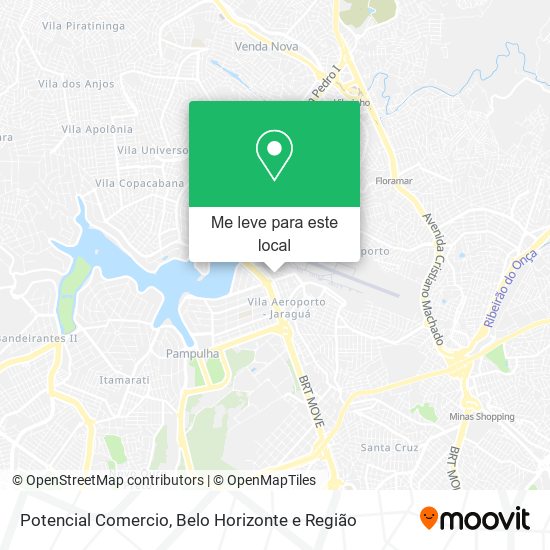 Potencial Comercio mapa