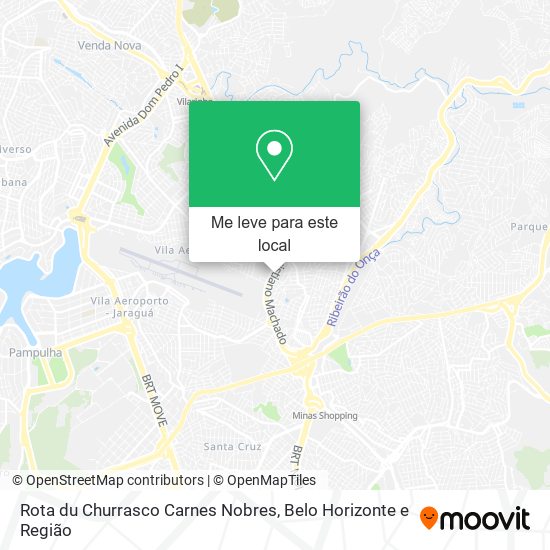 Rota du Churrasco Carnes Nobres mapa