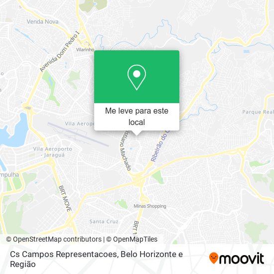 Cs Campos Representacoes mapa