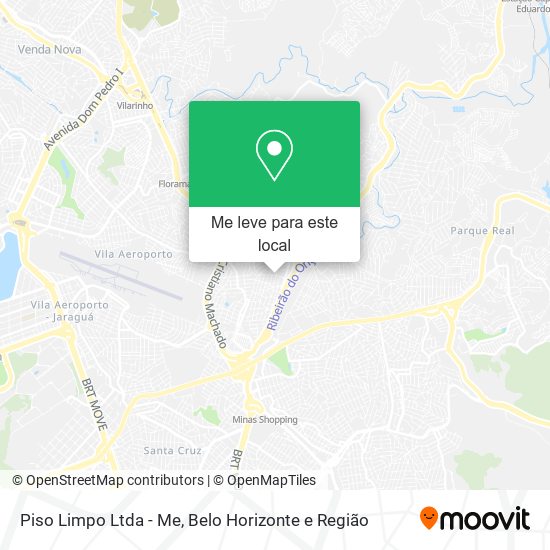Piso Limpo Ltda - Me mapa