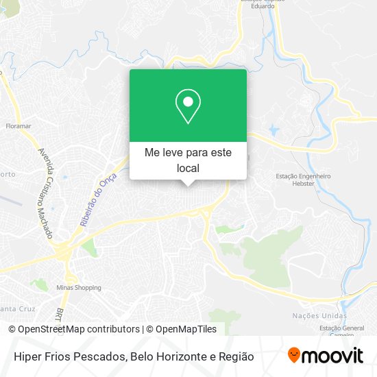 Hiper Frios Pescados mapa