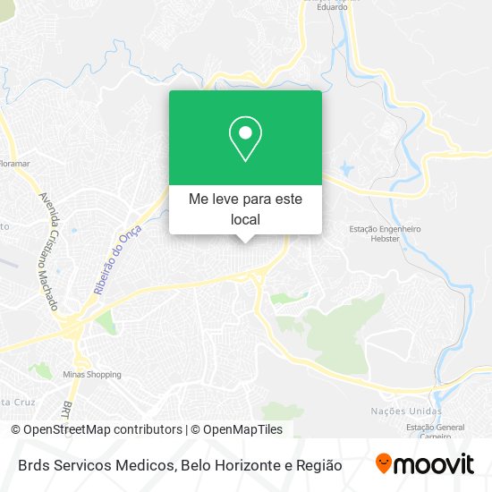 Brds Servicos Medicos mapa