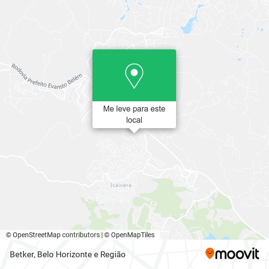Betker mapa