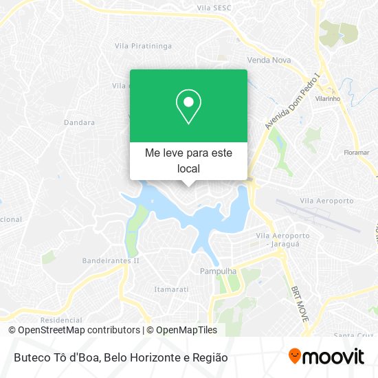 Buteco Tô d'Boa mapa
