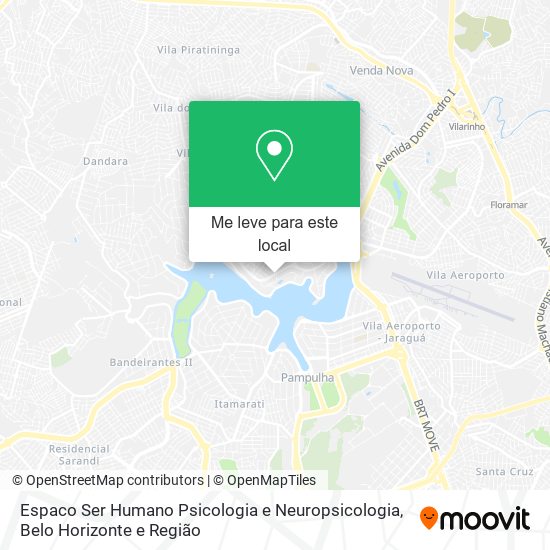Espaco Ser Humano Psicologia e Neuropsicologia mapa