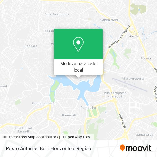 Posto Antunes mapa