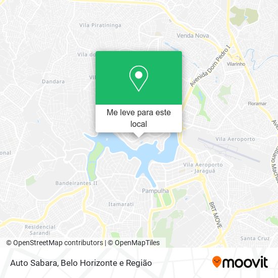 Auto Sabara mapa
