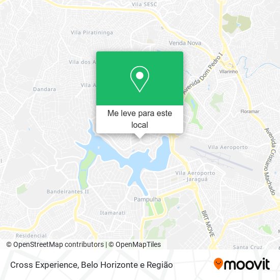 Cross Experience mapa