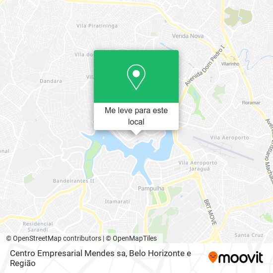 Centro Empresarial Mendes sa mapa
